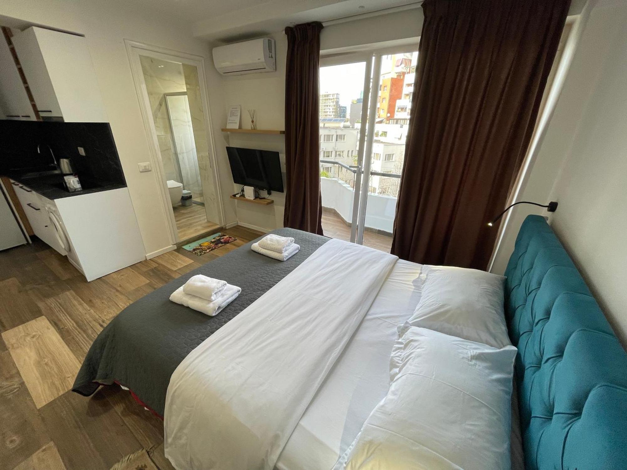 טיראנה Boutique Central Studio Apartments מראה חיצוני תמונה
